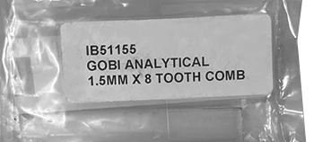 GOBI Analytical 1.5MM X 8 Tooth Comb